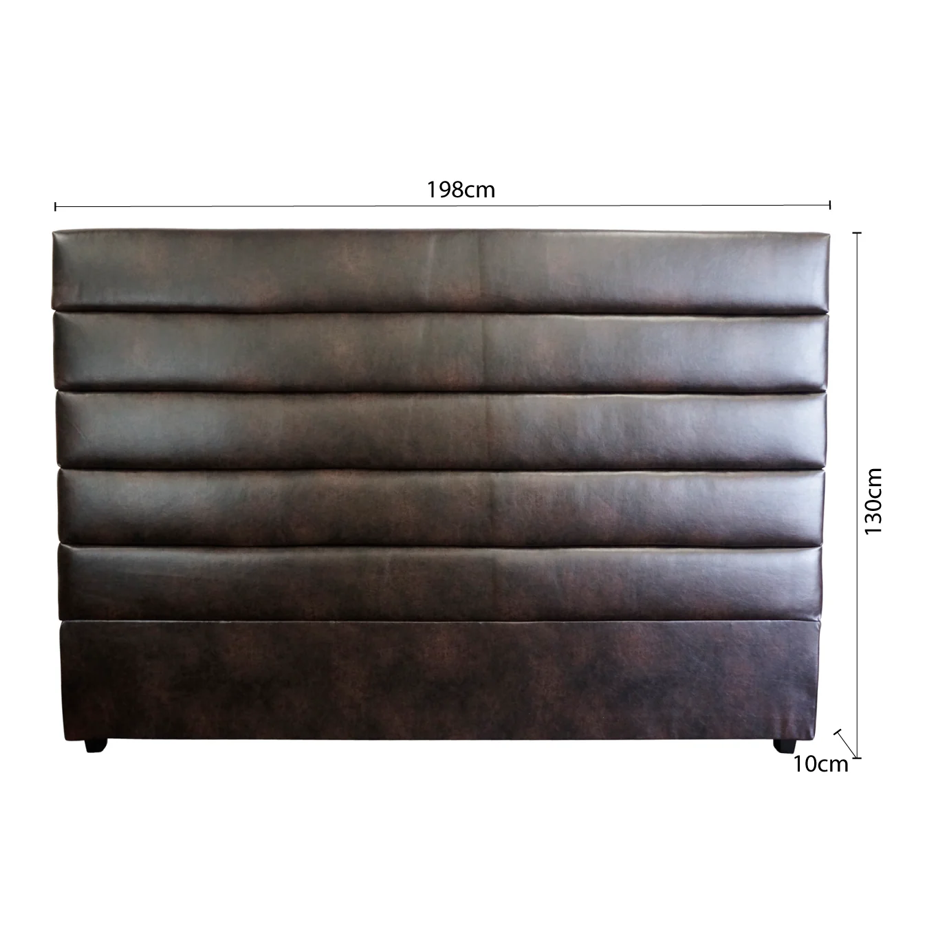 Contemporary Modern Heather Upholstered King Bed Headboard - Image 3