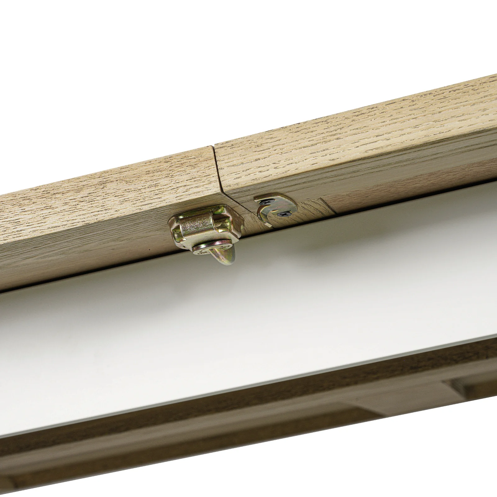 Hamptons 220cm - 320cm Rectangle Extendable Dining Table - White Trestle Leg Ash Top - Image 12
