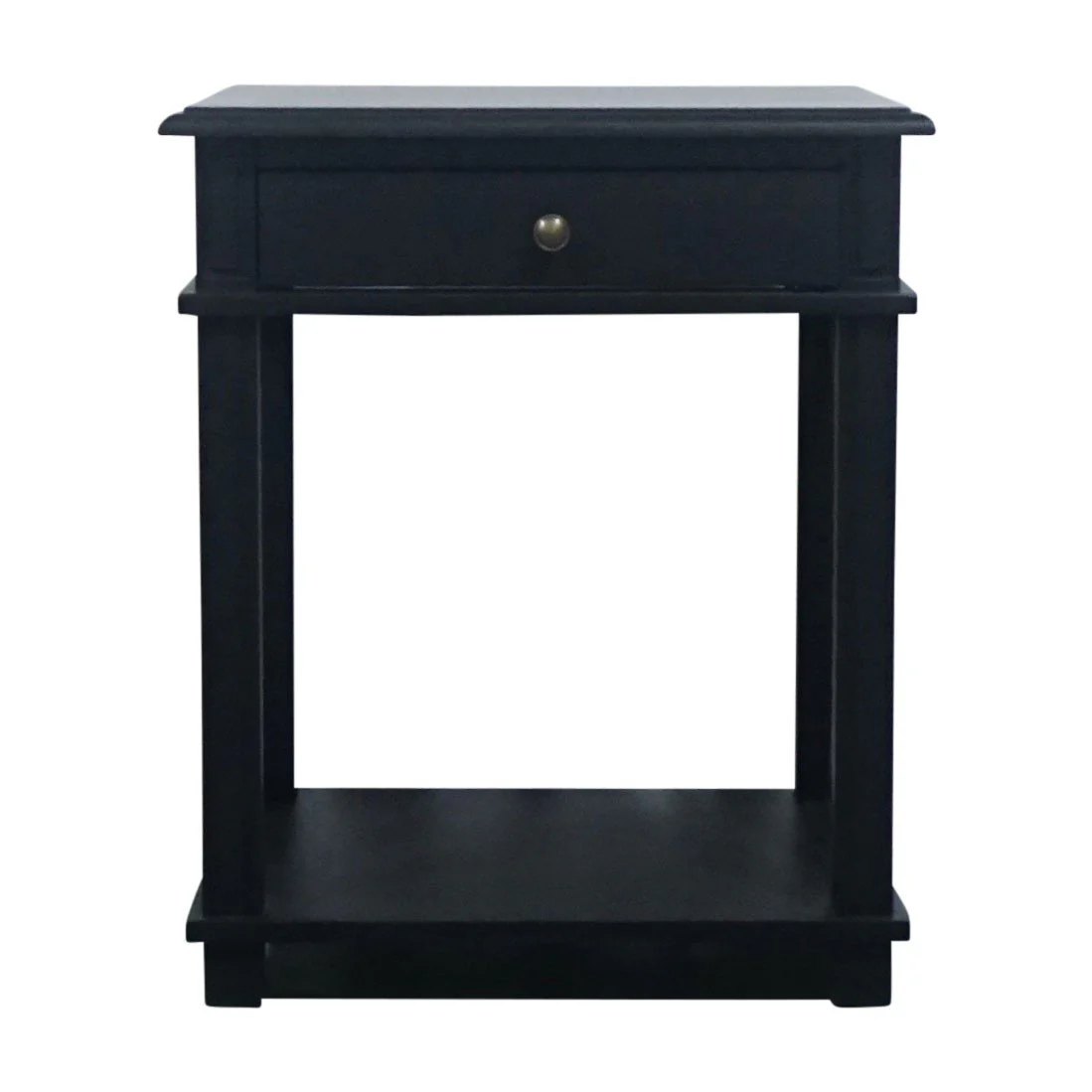 Hamptons Coastal Cross 1 Drawer Bedside Table - Image 14