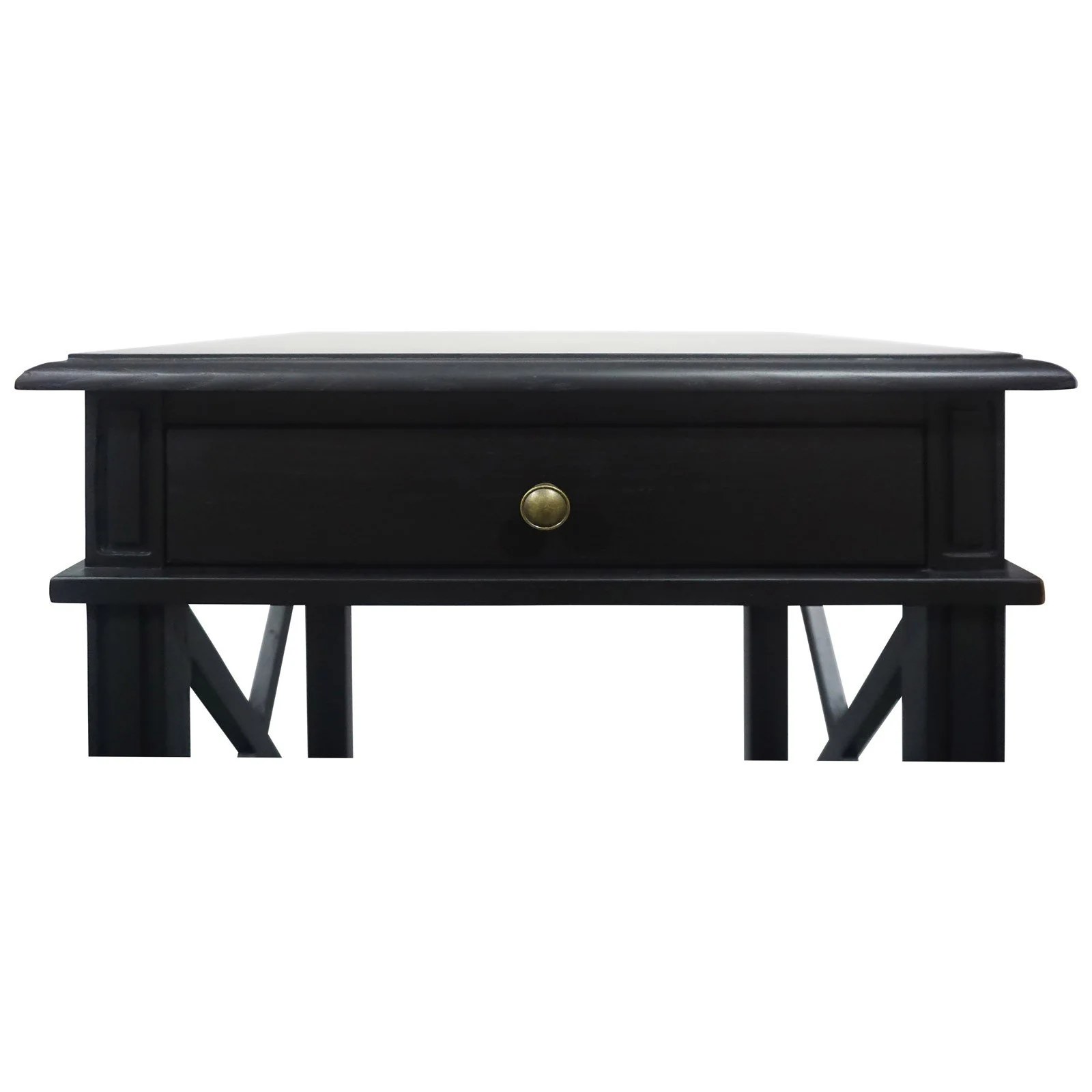 Hamptons Coastal Cross 1 Drawer Bedside Table - Image 19