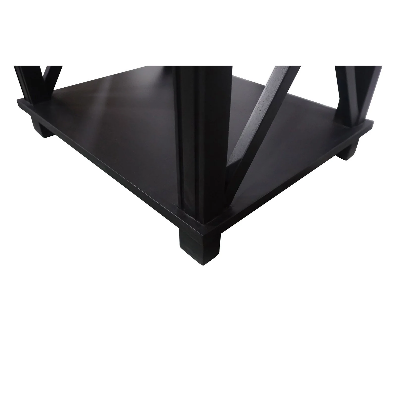 Hamptons Coastal Cross 1 Drawer Bedside Table - Image 23