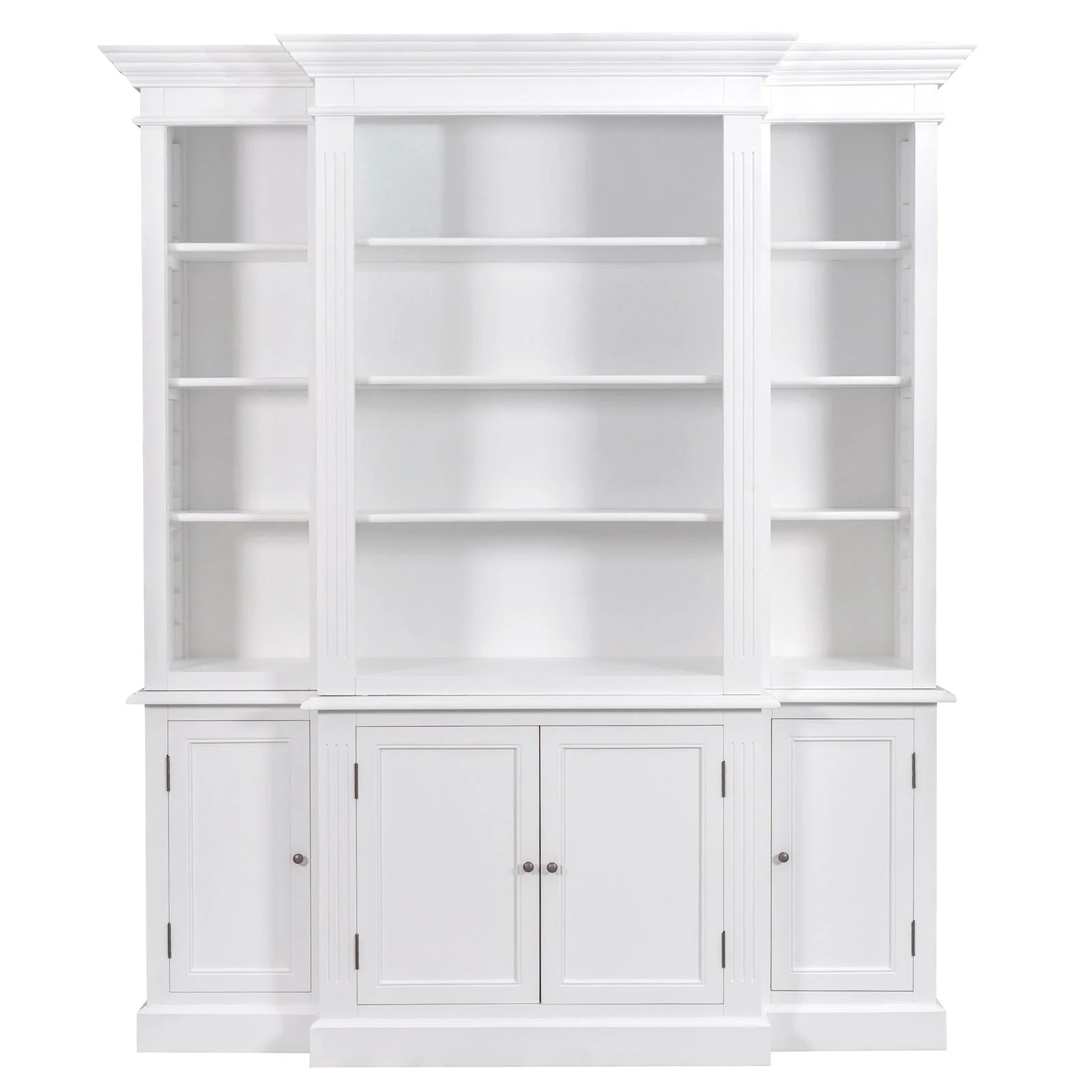Hamptons Halifax Buffet and Hutch Furniture Bookcase Cabinet - Image 2