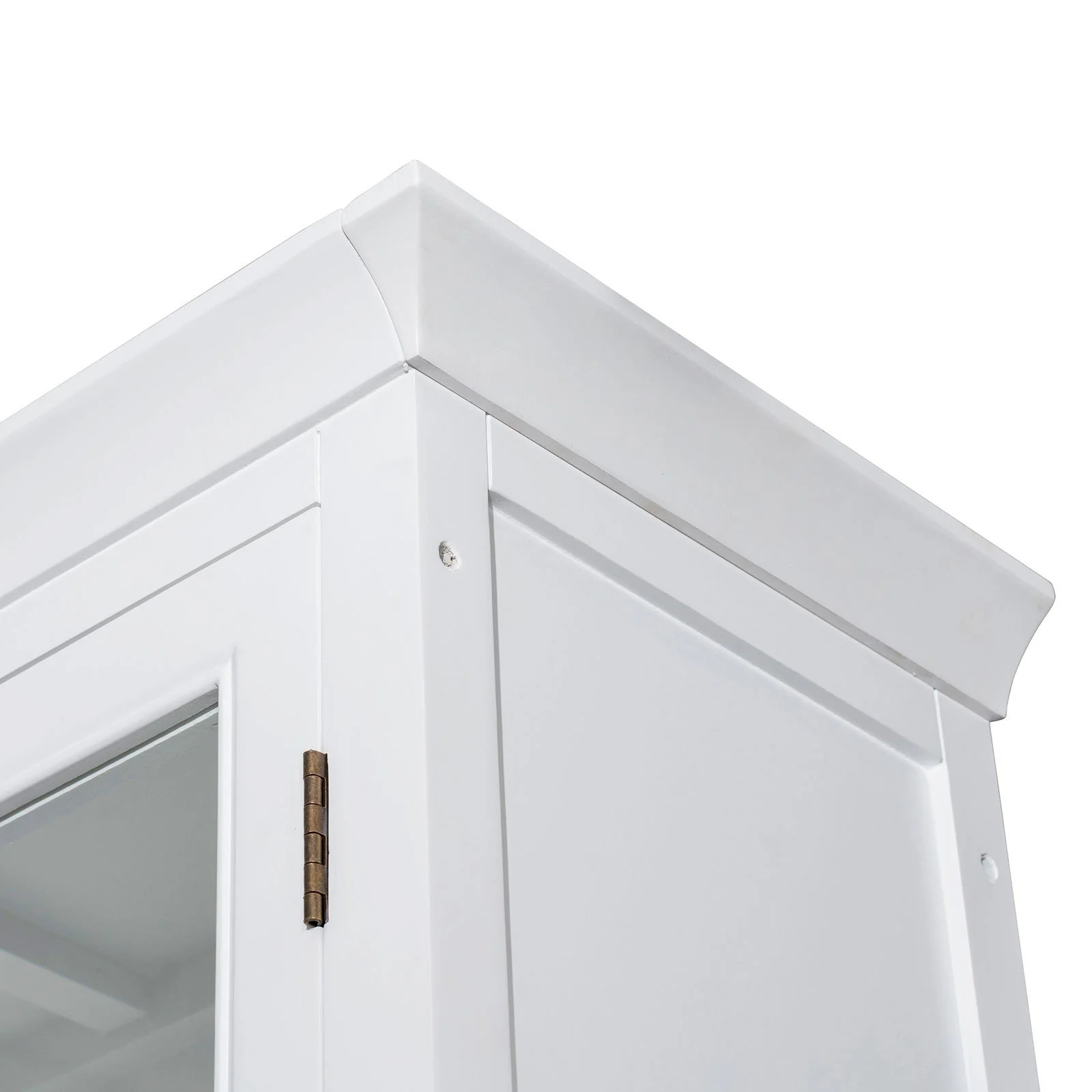 Hamptons Halifax Glass Door Hutch Modular Display Buffet Cabinet Bookcase Cupboard - Image 16