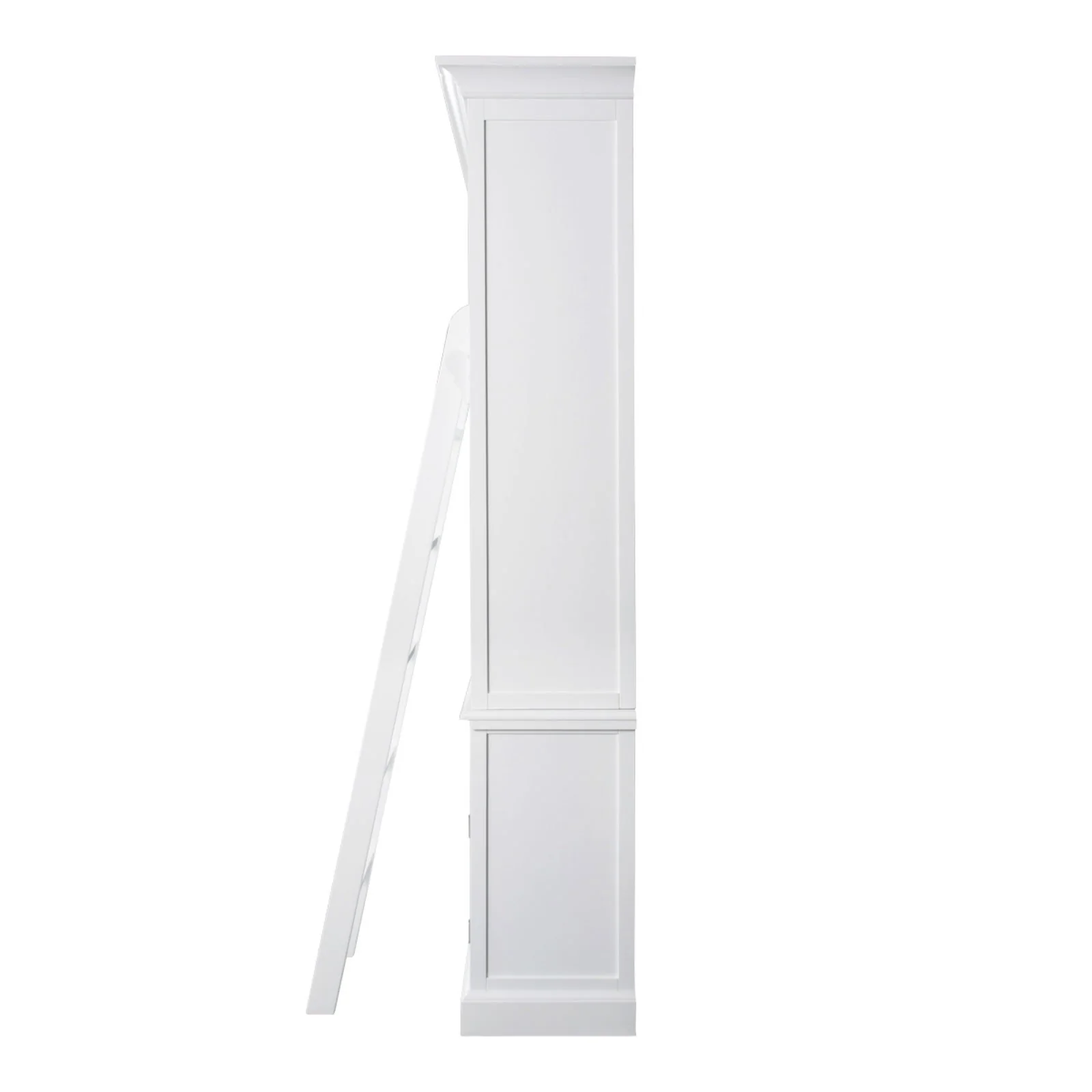 Hamptons Halifax Open Extendable Bookcase with Ladder 250-368cm - Image 38