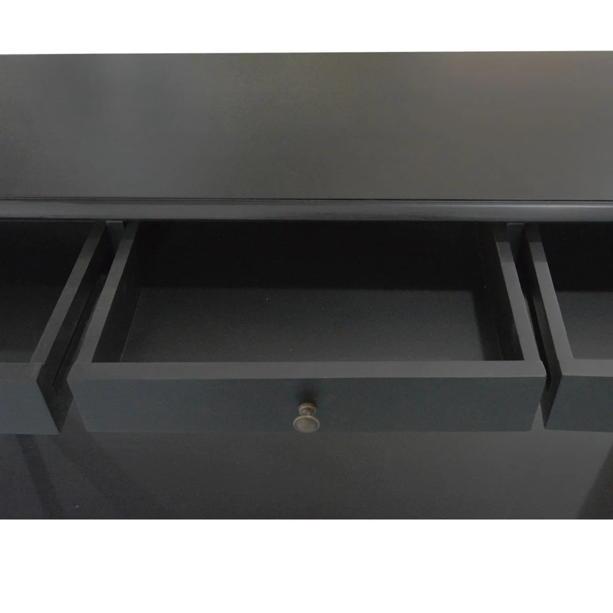 Hamptons Halifax Side Cross 3 Drawer Console Hall Table - Image 24