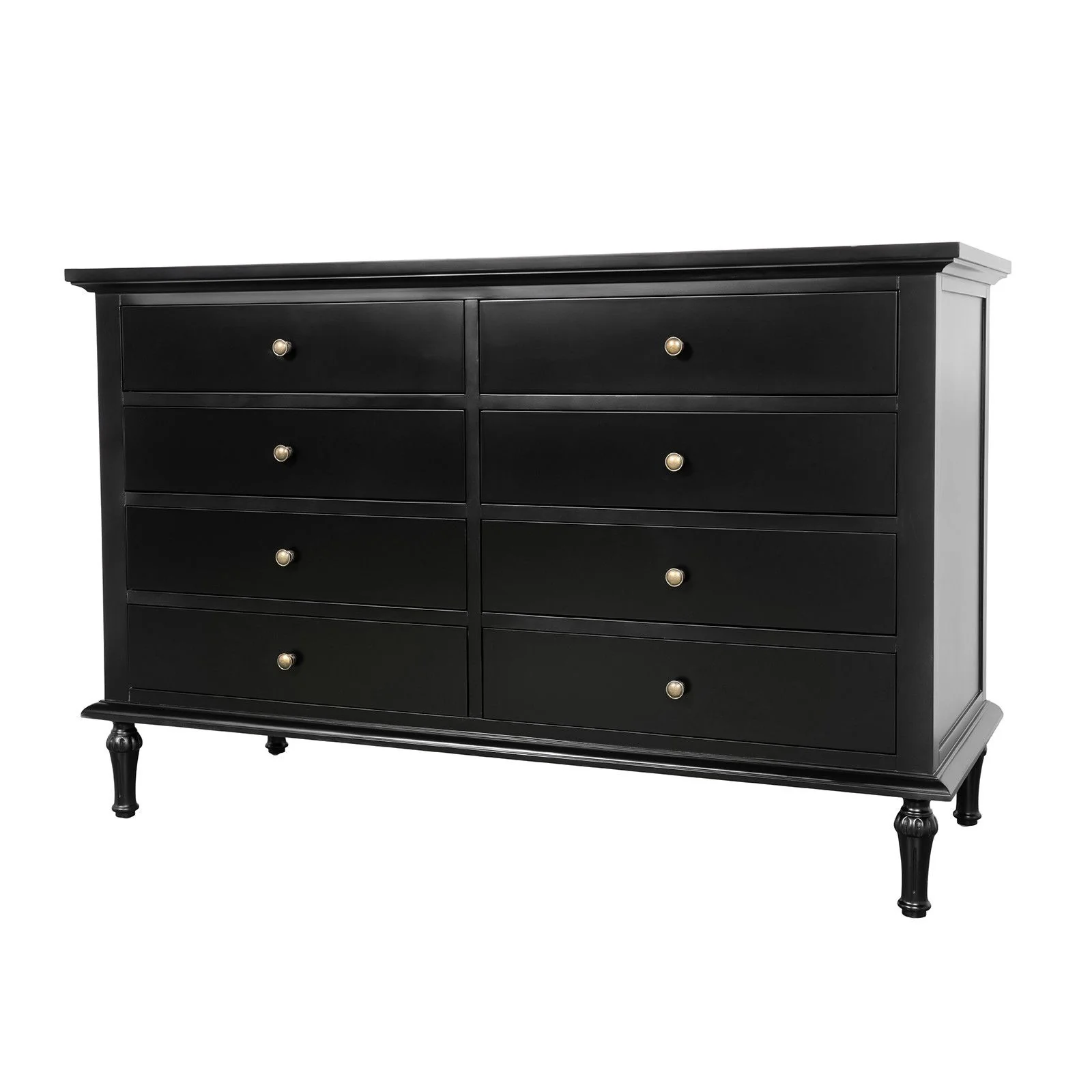 Hamptons Heritage 8-Drawer Tallboy Dresser - Image 20