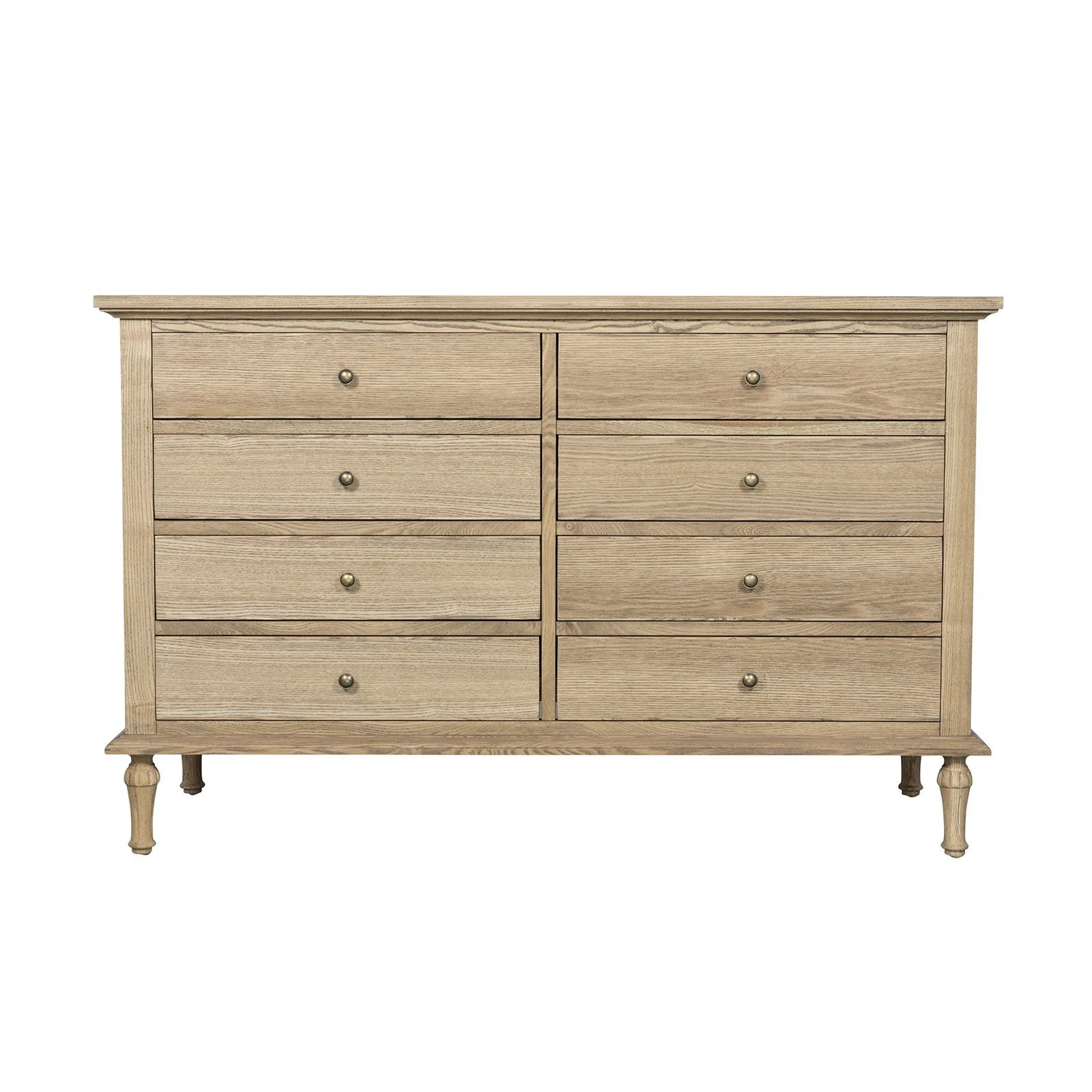 Hamptons Heritage 8-Drawer Tallboy Dresser - Image 31