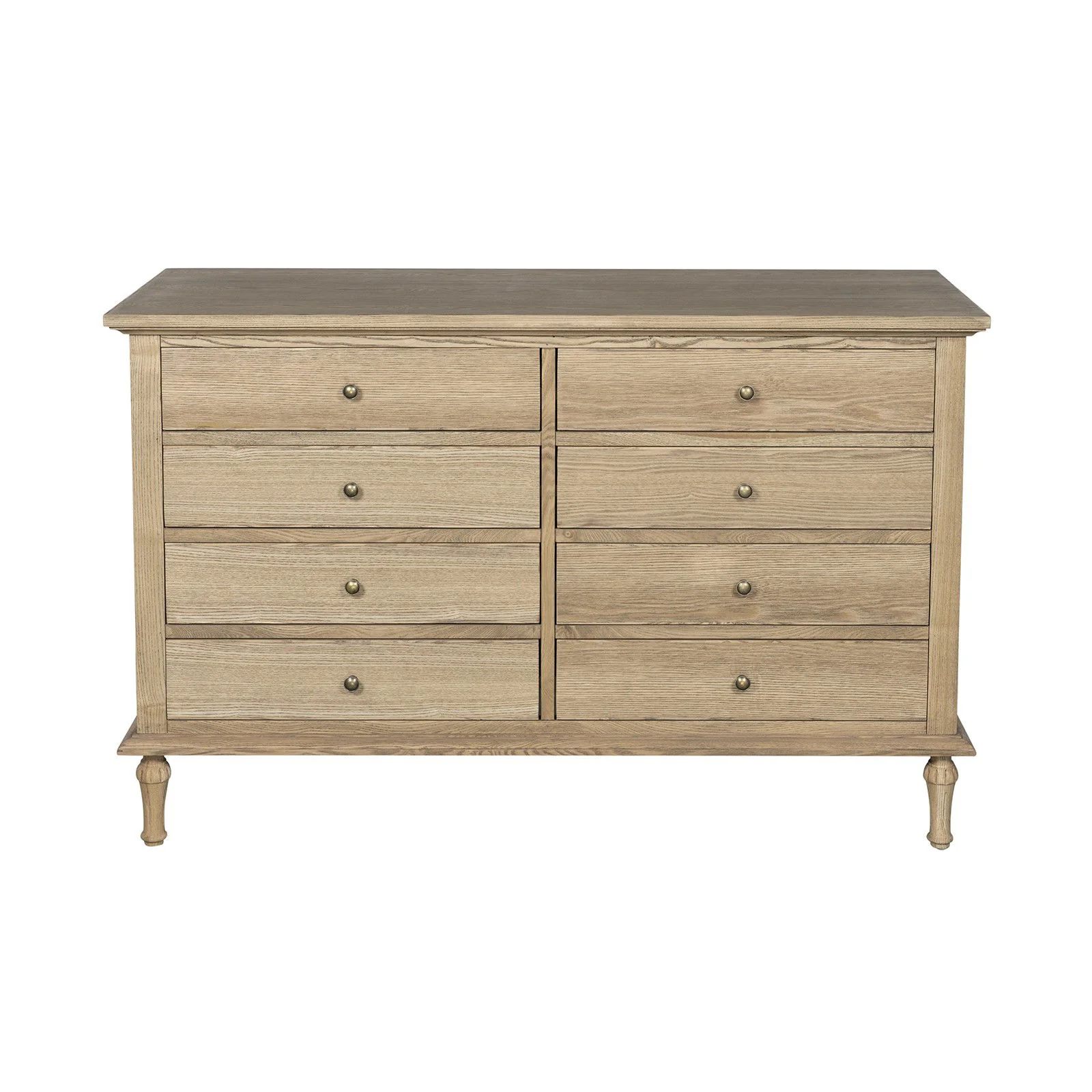 Hamptons Heritage 8-Drawer Tallboy Dresser - Image 33