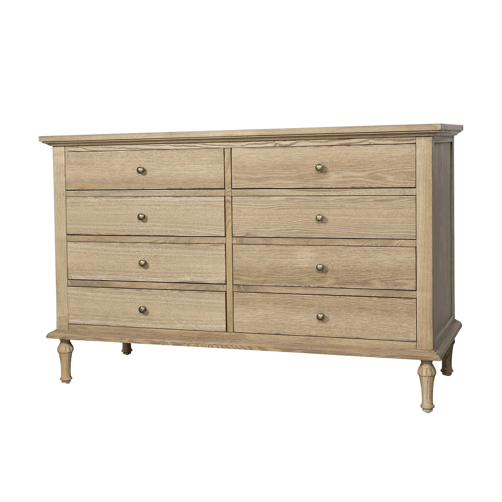 Hamptons Heritage 8-Drawer Tallboy Dresser - Image 34