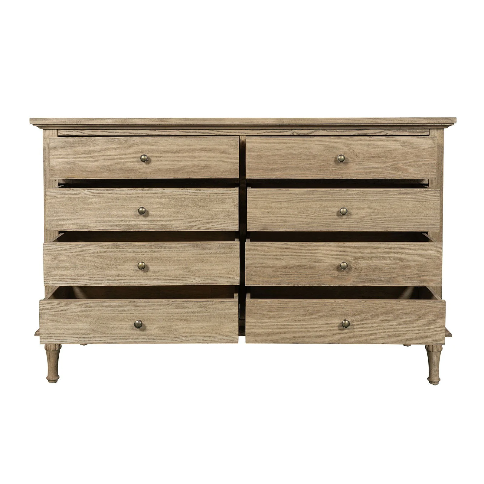 Hamptons Heritage 8-Drawer Tallboy Dresser - Image 37