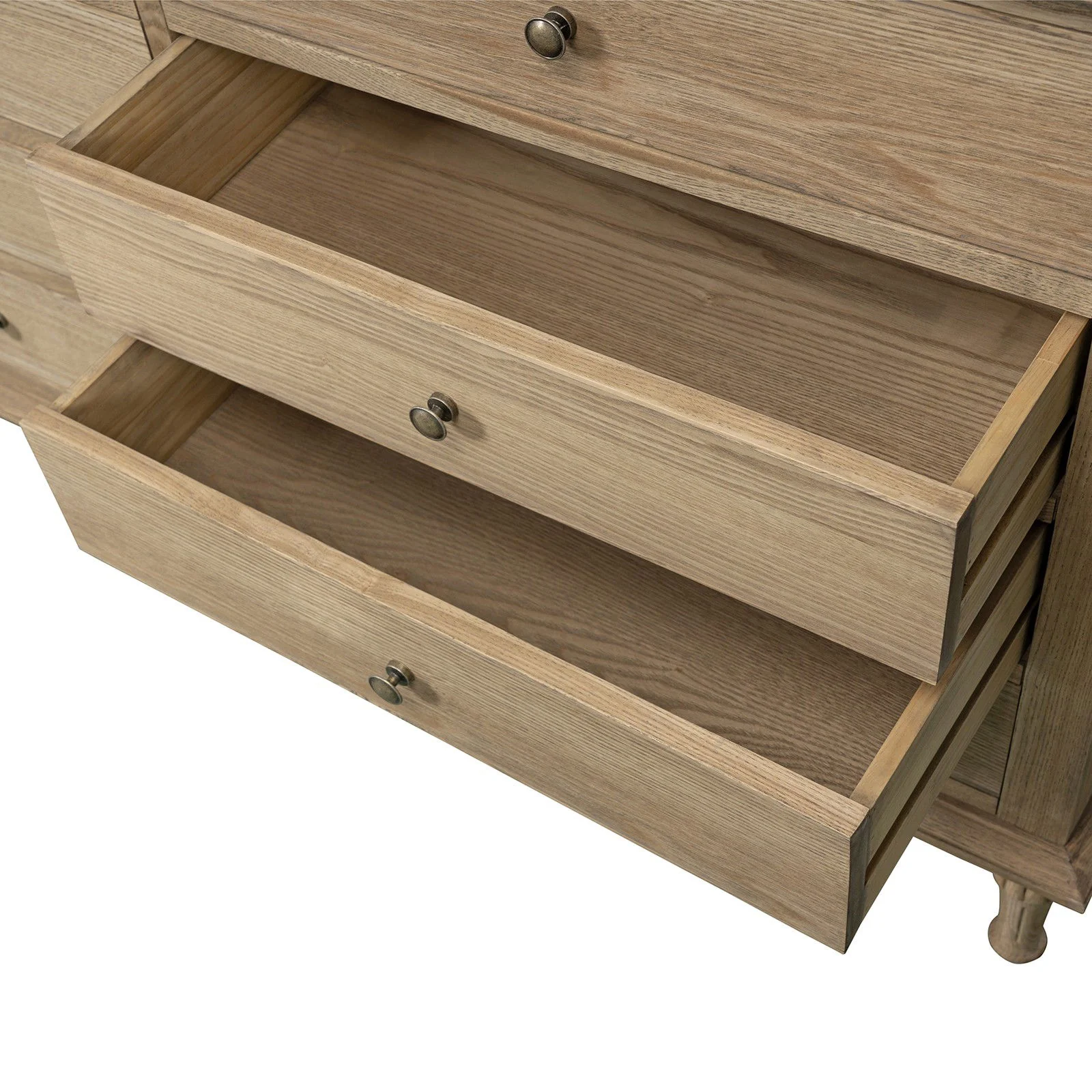 Hamptons Heritage 8-Drawer Tallboy Dresser - Image 43