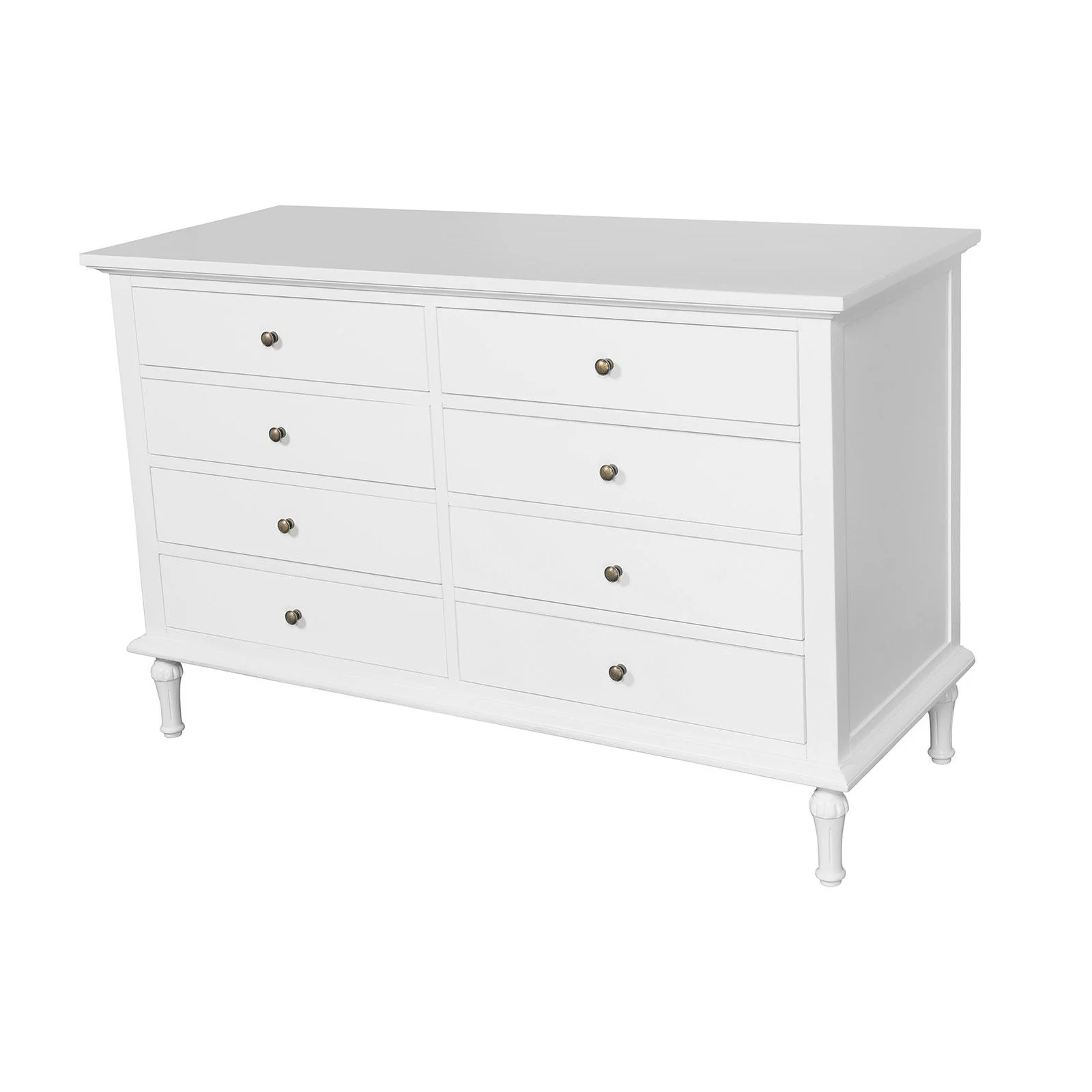Hamptons Heritage 8-Drawer Tallboy Dresser - Image 5
