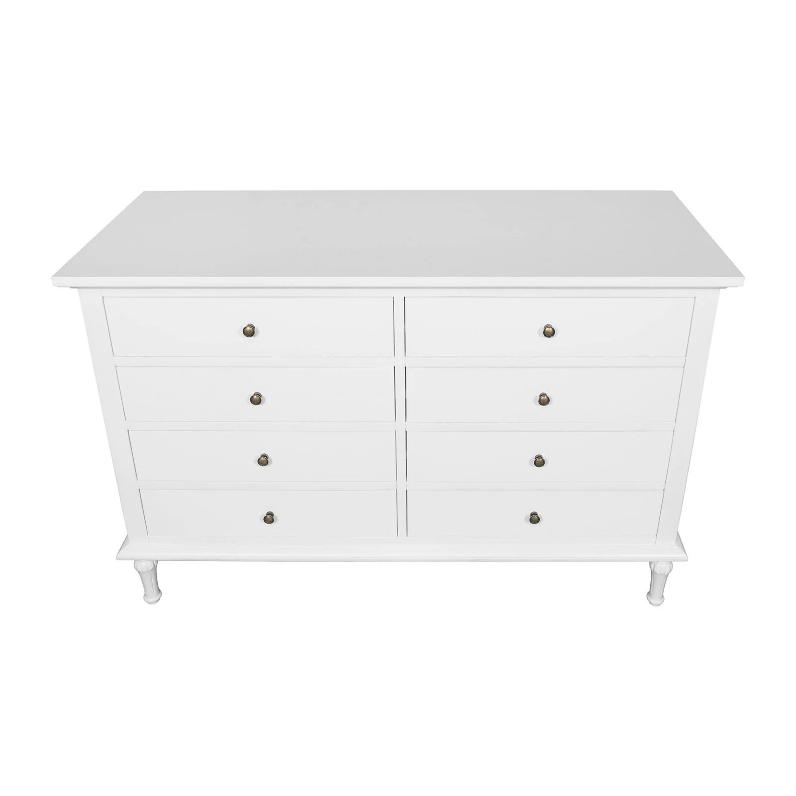 Hamptons Heritage 8-Drawer Tallboy Dresser - Image 6